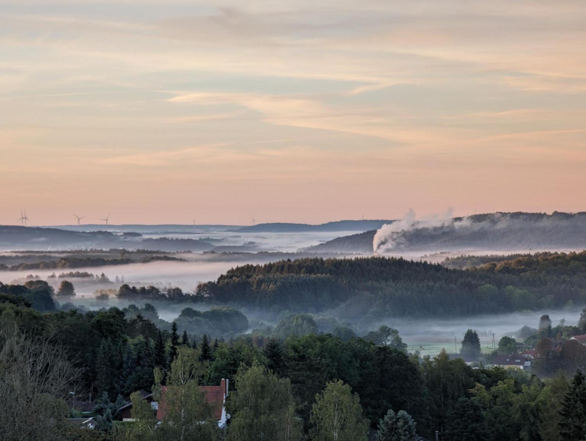 Sonnige Aussicht Villa Losheim Bagian luar foto